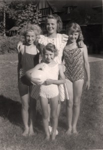 Betty, Barbara, Maureen&FriendLeft