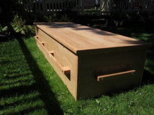 Casket made by Daniel